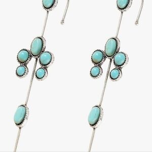 Silver and Turquoise Earrings
